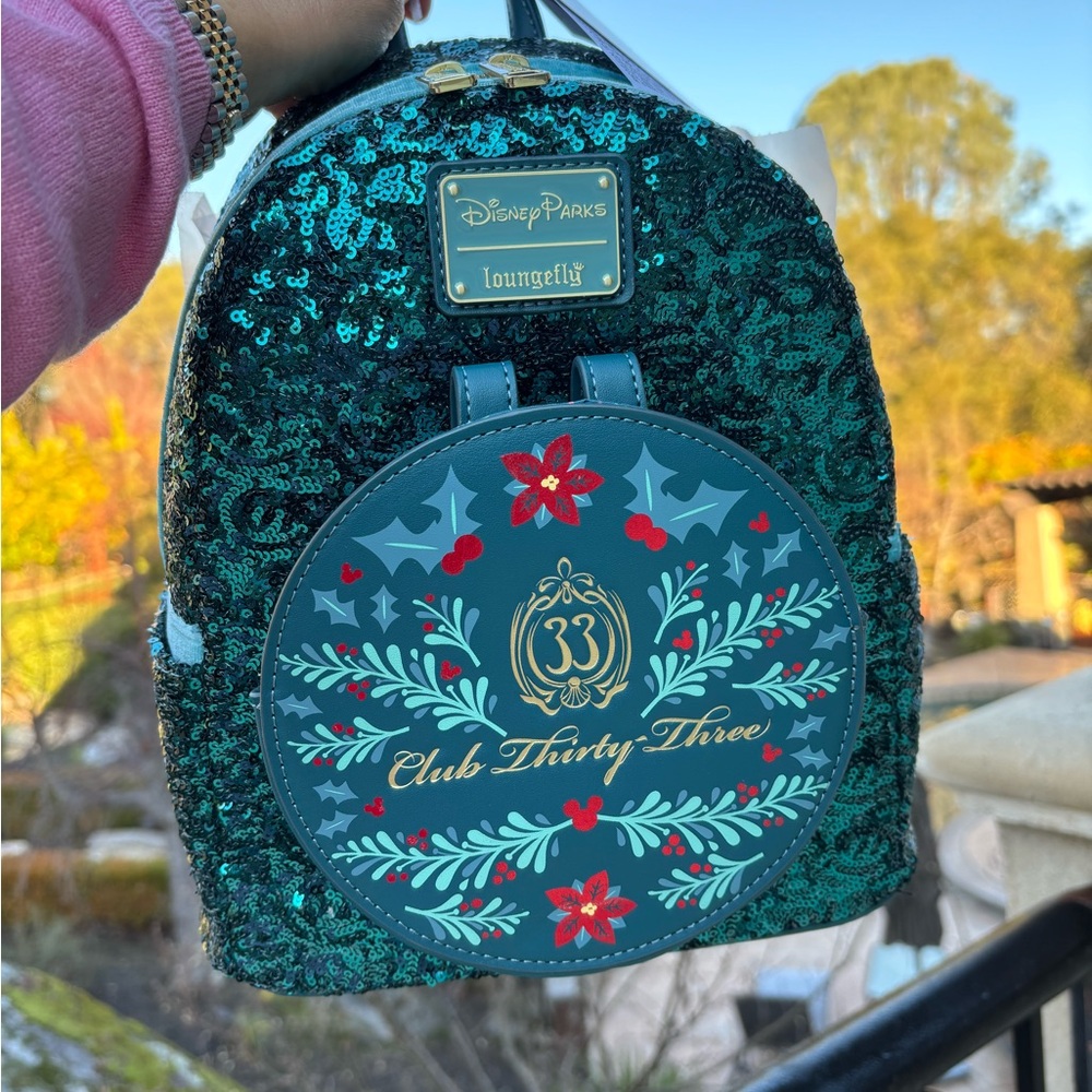 Disneyland Club 33 loungefly exclusive backpack NWT